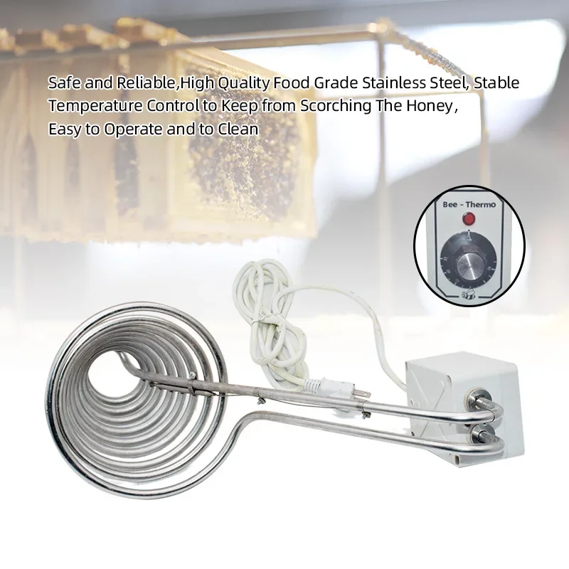 Heating Circle Honey Melter with Thermostat Honey Heater to Filter Honey Crystallized Honey Extractor Beekeeping Equiment Tools - Image 6