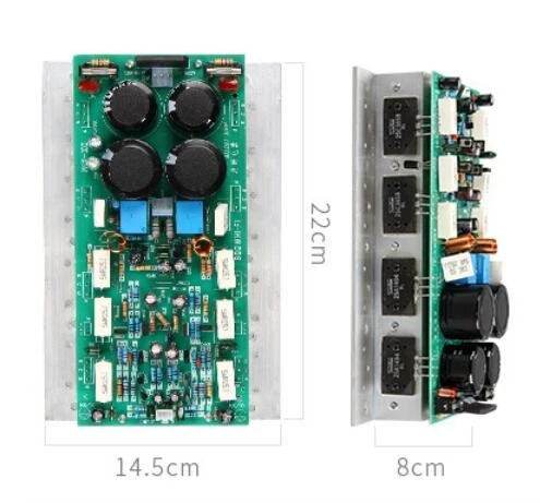 HIFI High Power Audio Amplifier Board 450W+450W Stereo Stage AMP Mono 800W 8pcs Sanken Chip - Image 2