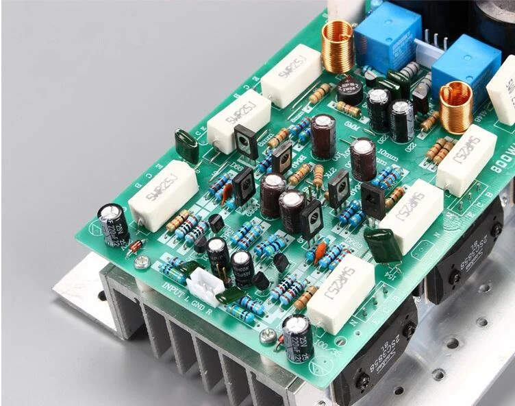 HIFI High Power Audio Amplifier Board 450W+450W Stereo Stage AMP Mono 800W 8pcs Sanken Chip - Image 5