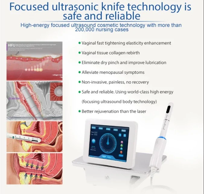 Portable Hifu Vaginal Tightening Machine Ultrasonic Vagina Tightening Care Machine for Tight Vagina vaginal tightening - Image 10