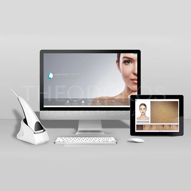 High Definition Pixel Portable Aesthetic Skin Analyzer Automatic Diagnosis Facial Epidermis Dermis skin Microscope Salon Beauty - Image 2