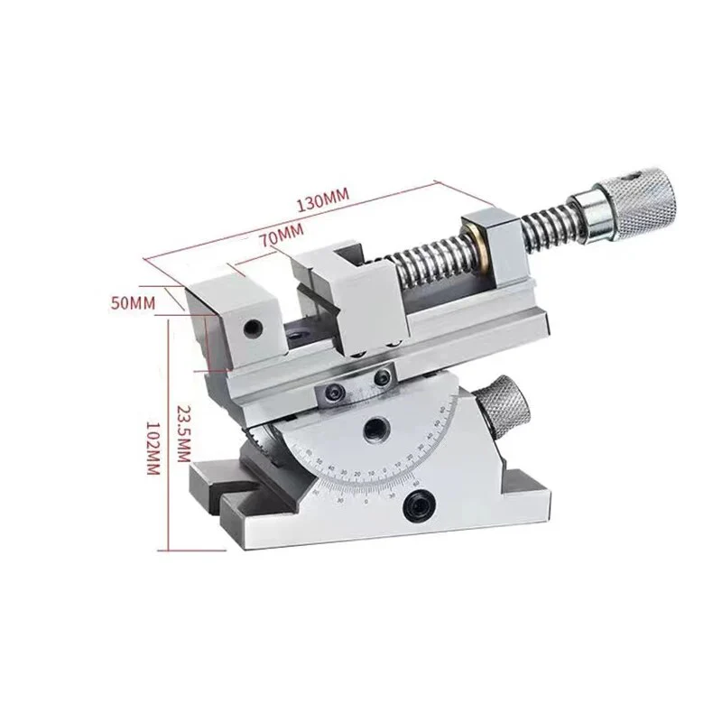 High Precision 2 Inch Universal Grinder Precision Vise Screw Sine Slope Adjustable Angle Screw Tool - Image 3