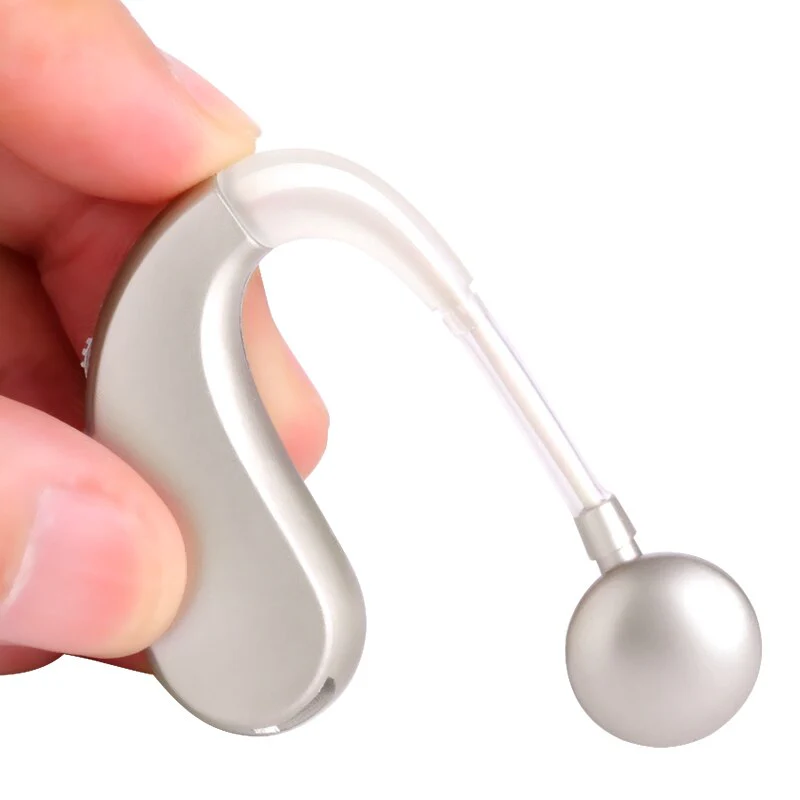 Digital Invisible Hearing Aid Aids Behind The Ears Portable Wireless Rechargeable Ear Sound Amplifier - Image 3
