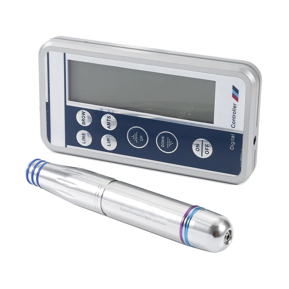 High Quality Electric Tattoo Pen Machine Kit Permanent Make Up Eyebrow Lip Eyeline Makeup Multifunction Pro Panel Control Set - Image 6