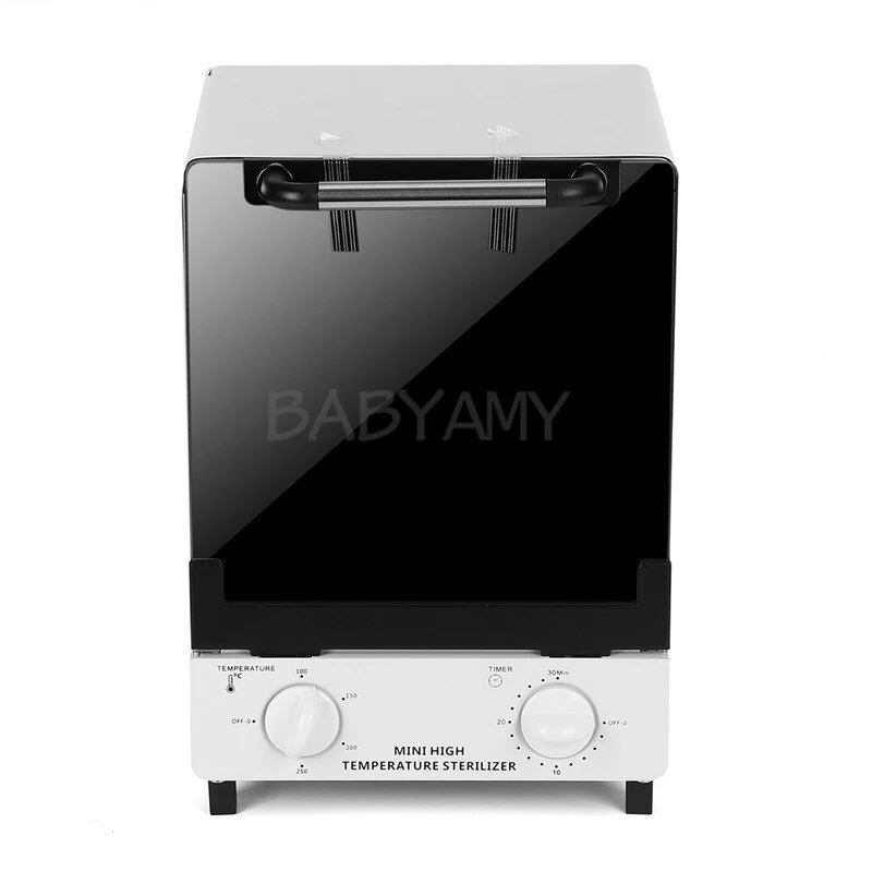 High temperature Disinfecting Cabinets Nail Art Salon Sterilizer Box Portable Sterilizing Manicure Tools Nail Art Equipment 220V - Image 2