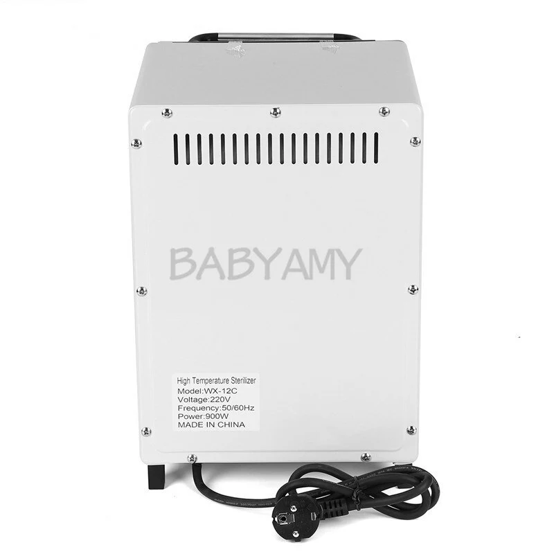 High temperature Disinfecting Cabinets Nail Art Salon Sterilizer Box Portable Sterilizing Manicure Tools Nail Art Equipment 220V - Image 6