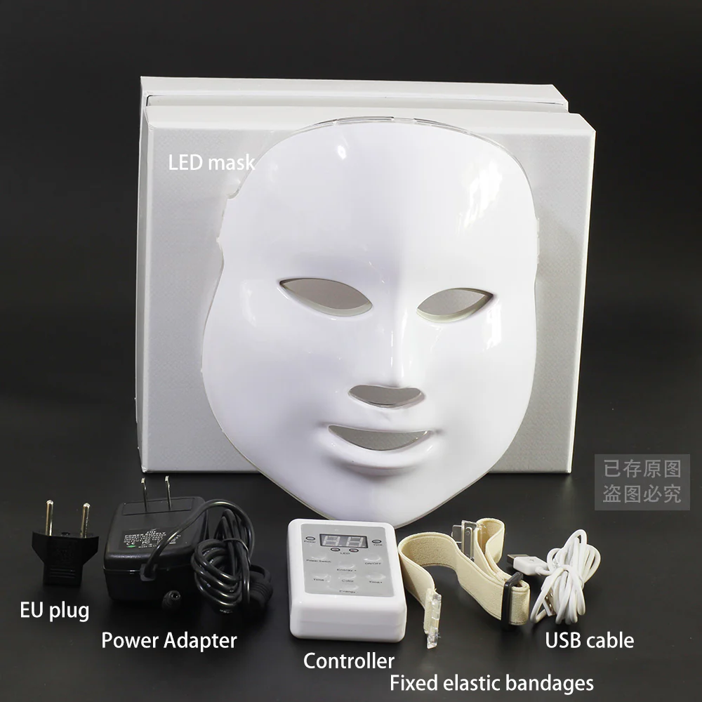 Home 3D PDT Photon LED Facial Mask Photon Led Skin Rejuvenation Skin Whitening And Acne Skin Care LED Mask In Facial Treatmen - Image 6