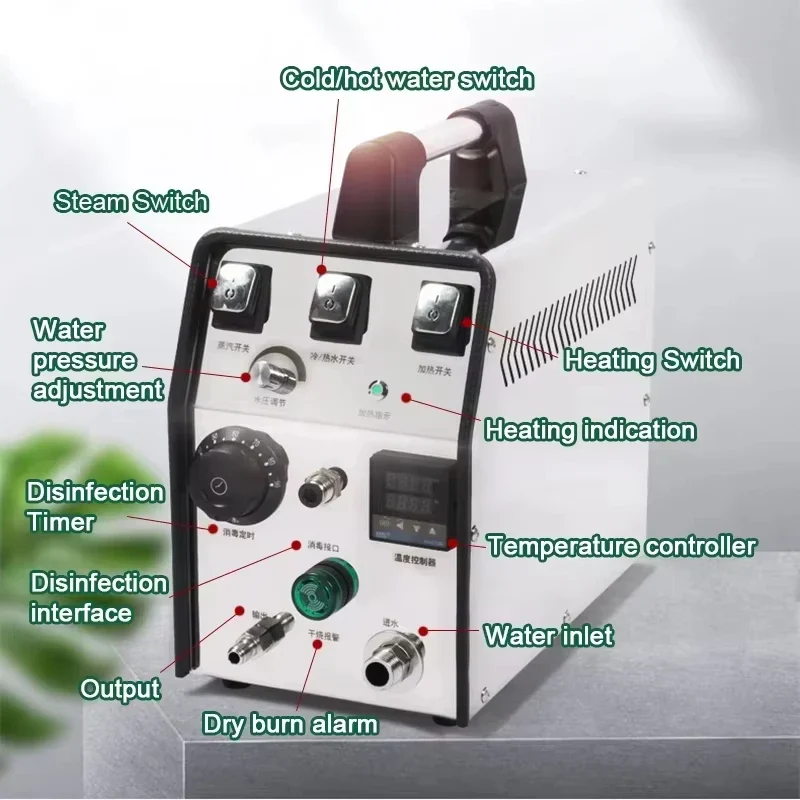 Home Appliance Cleaning Steam Device - HF-Q7 High Pressure High Temperature for Refrigerator & Pipe - Image 4