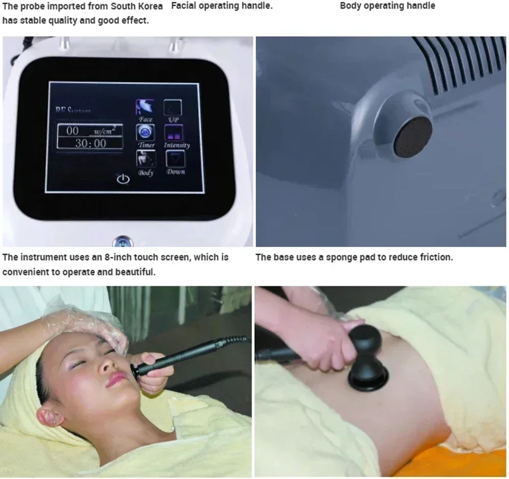 Home Use 448KHZ Monopolar Cet Ret RF Diathermy Therapy Machine Body Face Lifting Anti-aging Radio Frequency Skin Care Equipment - Image 6