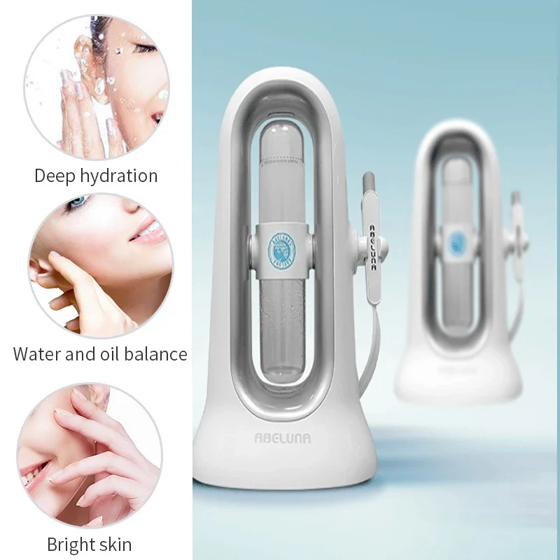 Home Use Vacuum Blackhead Small Bubble Exfoliator Cleansing Moisturizing Oxygen Injection Instrument Aqua Peeling Beauty Machine - Image 2