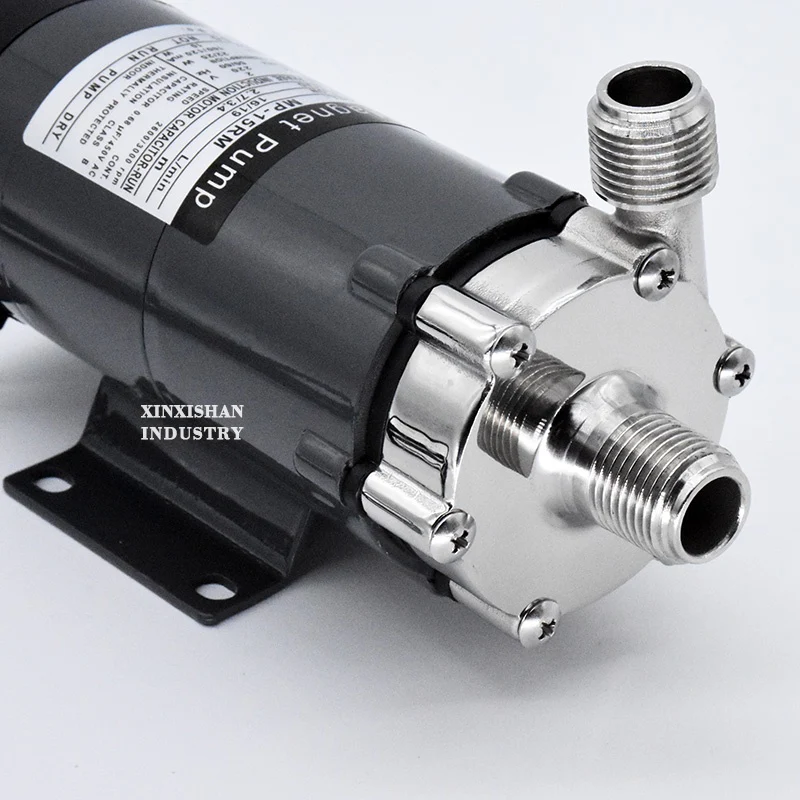 Homebrew Brewing Magnetic Water Pump MP-15RM 220V Food Grade 304 Stainless Steel High Temperature 1/2 BSPT/NPT - Image 2