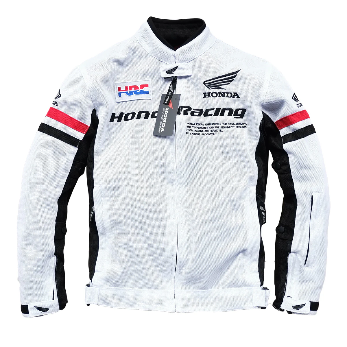 Honda Motorcycle Jacket Men Summer Mesh Breathable Motorcycle Jersey Racing Locomotive Shatter-Resistant Pull Clothing Removable Protection