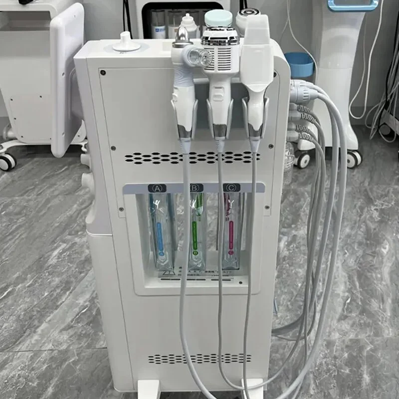 Hot Hydra dermabrasion Vacuum Face Cleaning Hydro Water Oxygen Jet Peel Machine Ance Pore Cleaner Facial Massage Small Bubble - Image 6