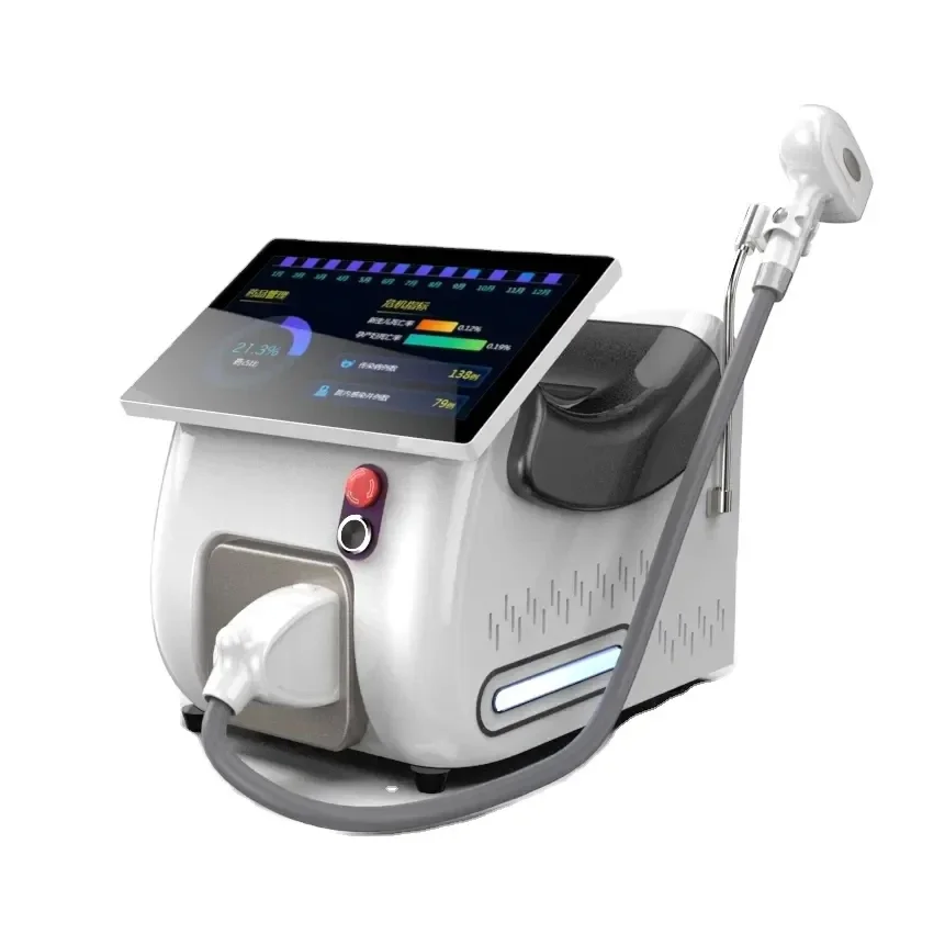 Hot Sale 15.6 inch 2 in 1 Laser Hair Removal Diode 755 808 1064 Multi Function SHR Ice Platinum Laser Depilation Beauty Machine - Image 6