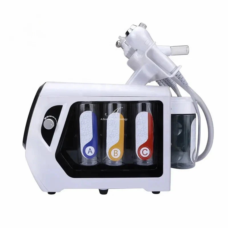 Hot Sale Korea H-cool Hydrogen H2O2 Hot Air Small Bubble Hydro Face Care Microdermabrasion Hydra Water Peel Facial Machine - Image 2