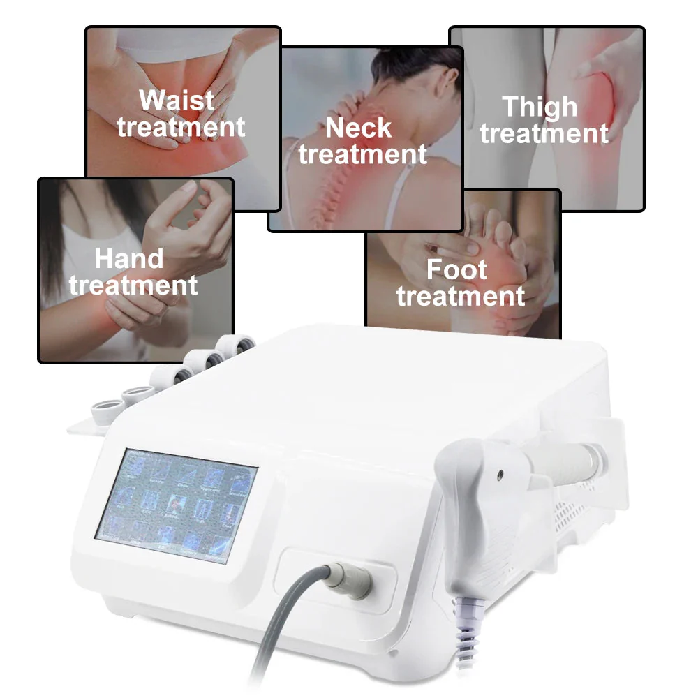 Hot Sale Pneumatic Shockwave Therapy Machine For ED Treatment Pain Relief 12Bar Professional Shock Wave Body Relaxation Massager - Image 5