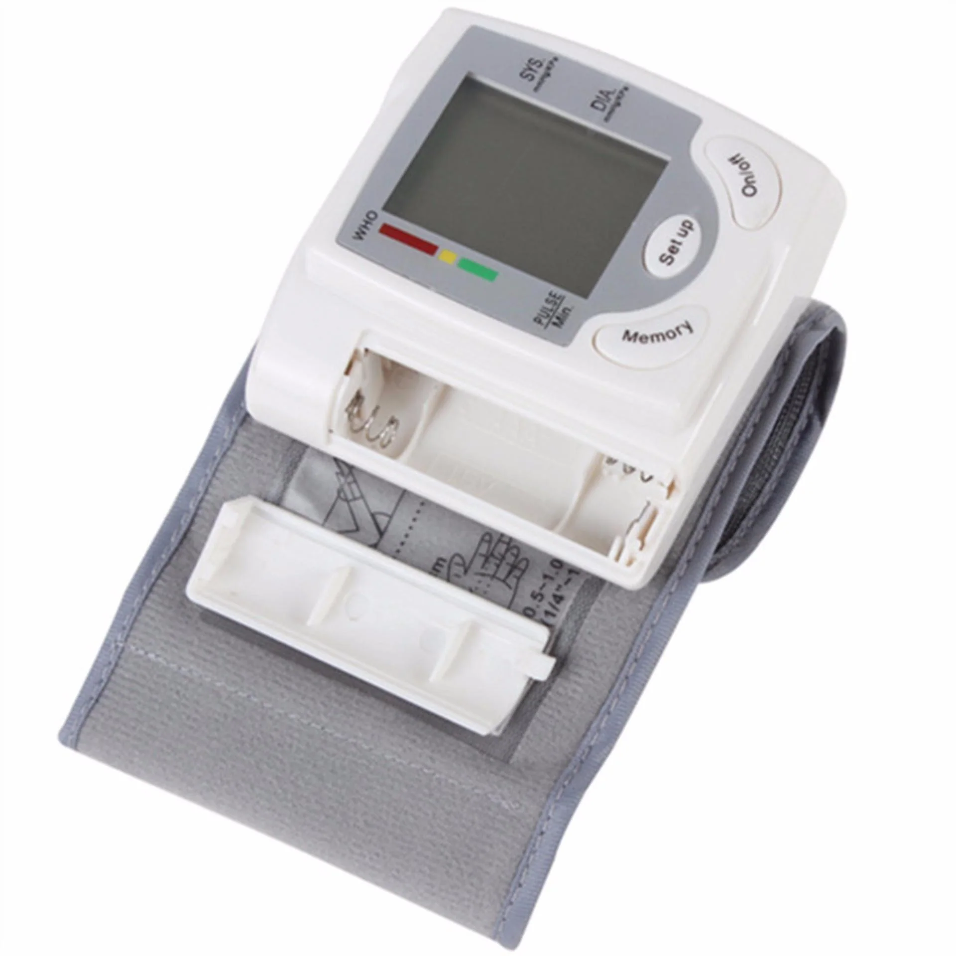 Household measure blood pressure device Full Automatic Sphygmomanometer Electronic Wrist Blood Pressure and heart rate Monitor - Image 5