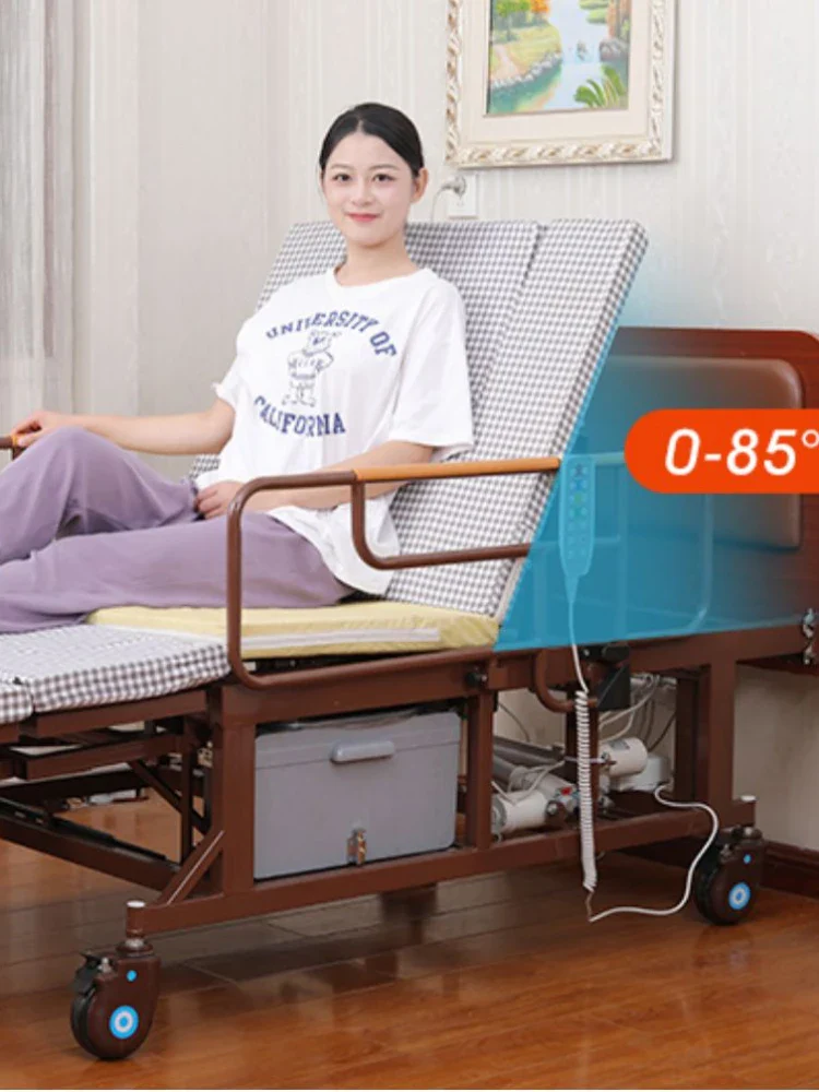 Household Multi-Functional Paralysis Patient Bed Electric Care Bed Turn-over Hospital Bed - Image 2