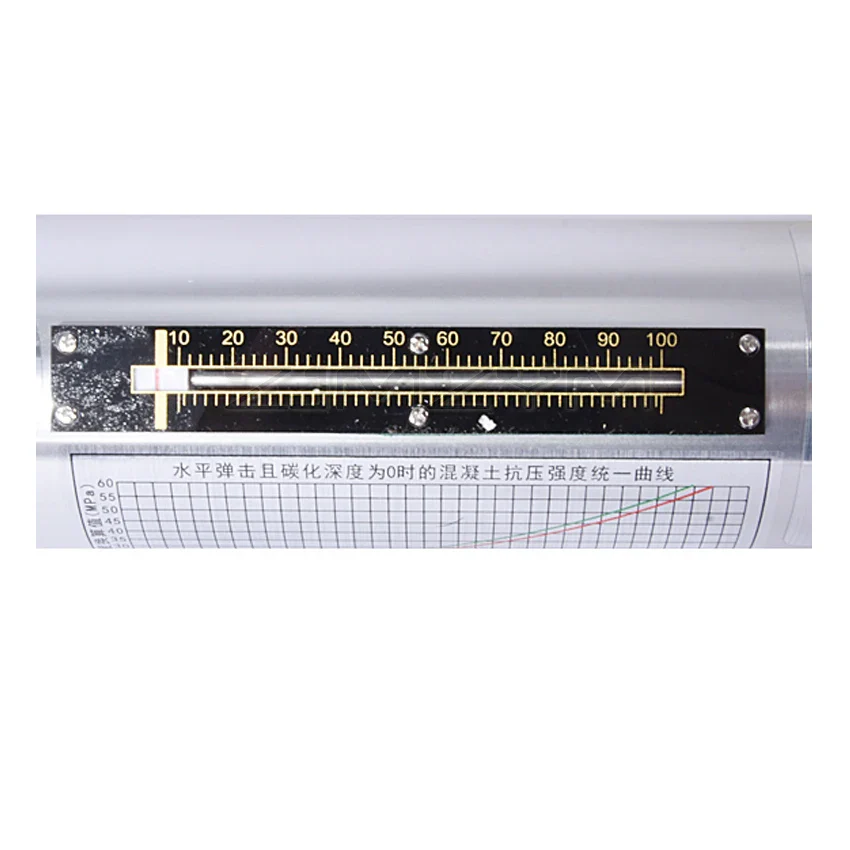 HT-225 Concrete Rebound Test Hammer Portable Schmidt Hammer High Polymer Material Shell Resiliometer Testing Equipment - Image 6