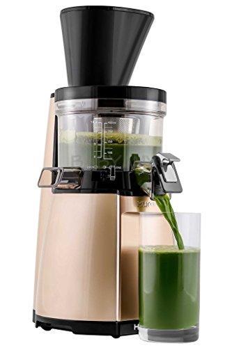 Hurom Slow Juicer HU19SGM Multifunctional Fruit and Vegetable Slow Juicer (Gold and Red) - Image 4