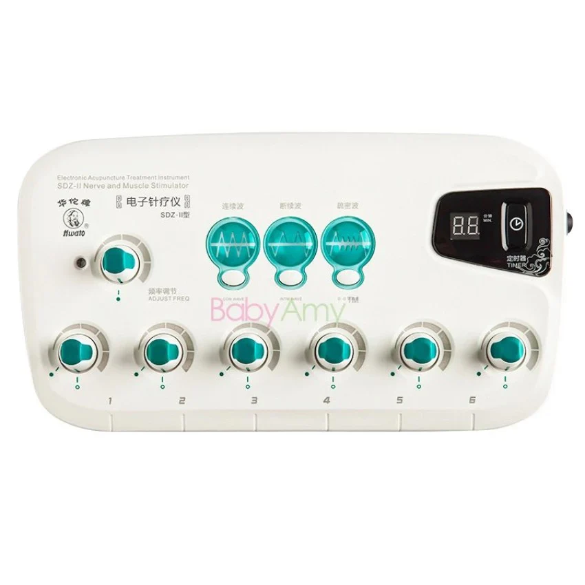 Hwato sdz-ii Electric Acupuncture Apparatus Electroacupuncture Massager SDZ-II Electro Acupuncture Needle Muscle Stimulator - Image 4