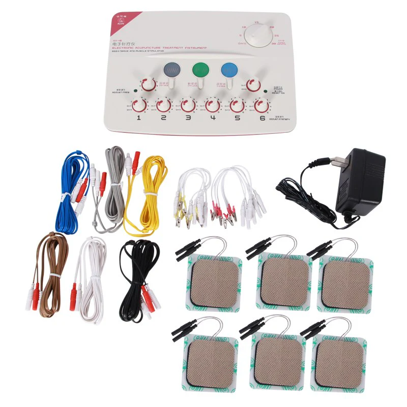 Hwato SDZ-II Nerve and Muscle Stimulator Electronic Acupuncture Instrument 3 Waveform 6 outputs - Image 4