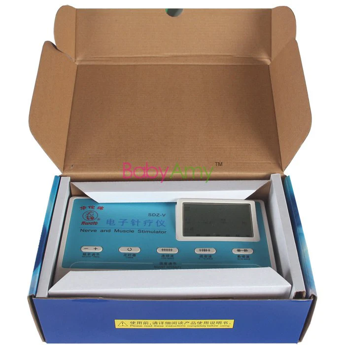 Hwato SDZ-V 6 Channel Electronic Acupuncture Therapy apparatus.Nerve and muscle stimulator Massage.LCD TENS Physical Therapy - Image 4