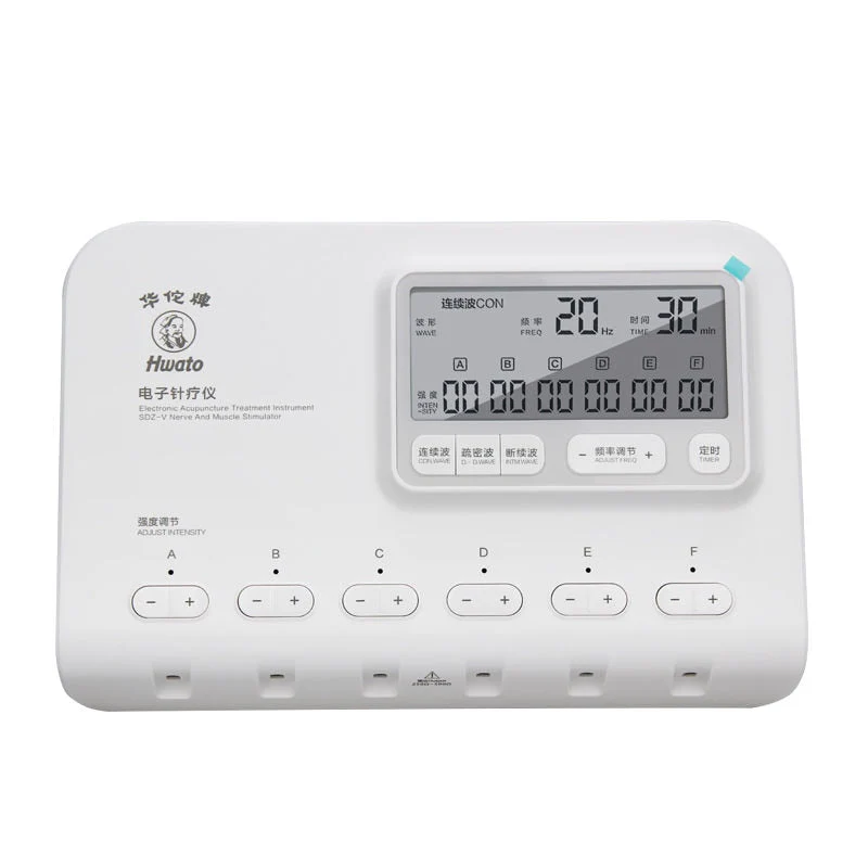 6 Channels Hwato SDZ-V Low-Frequency Electro Acupuncture Stimulator Acupuncture Needle EMS TENS for Nerve and Muscle - Image 3