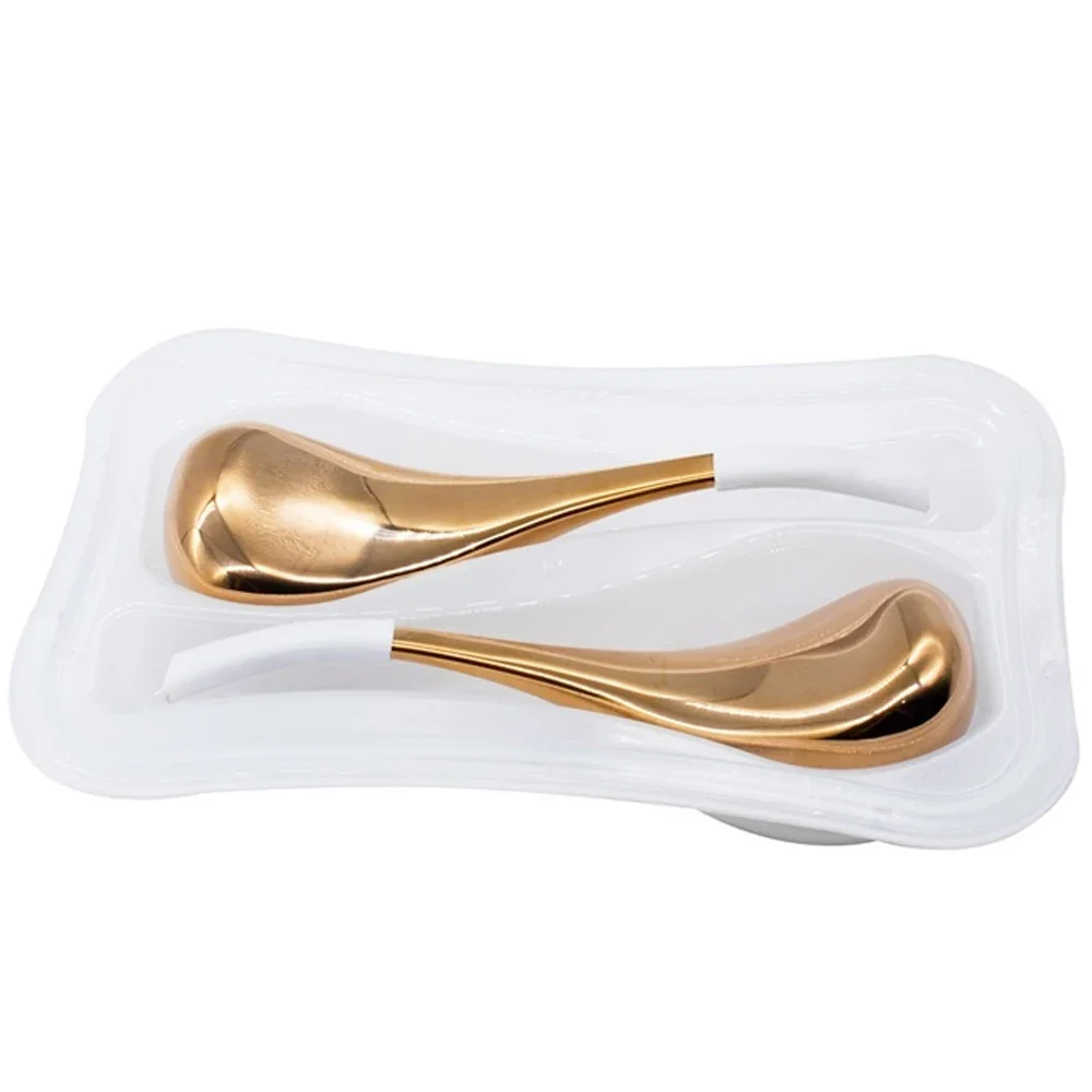 Ice Globes for Face 2PCS Luxury Rose Gold Cryo Sticks Face Roller Cold & Heat Relief Beauty Facial Massage Tools Birthday Gift - Image 8