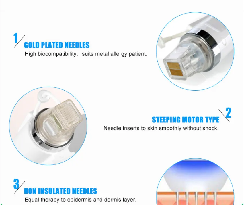 Ice Hammer Fractional RF Microneedling Machine Stretch Mark Removal Beauty Equipment Tighten Micro Needle Skin Machine - Image 10