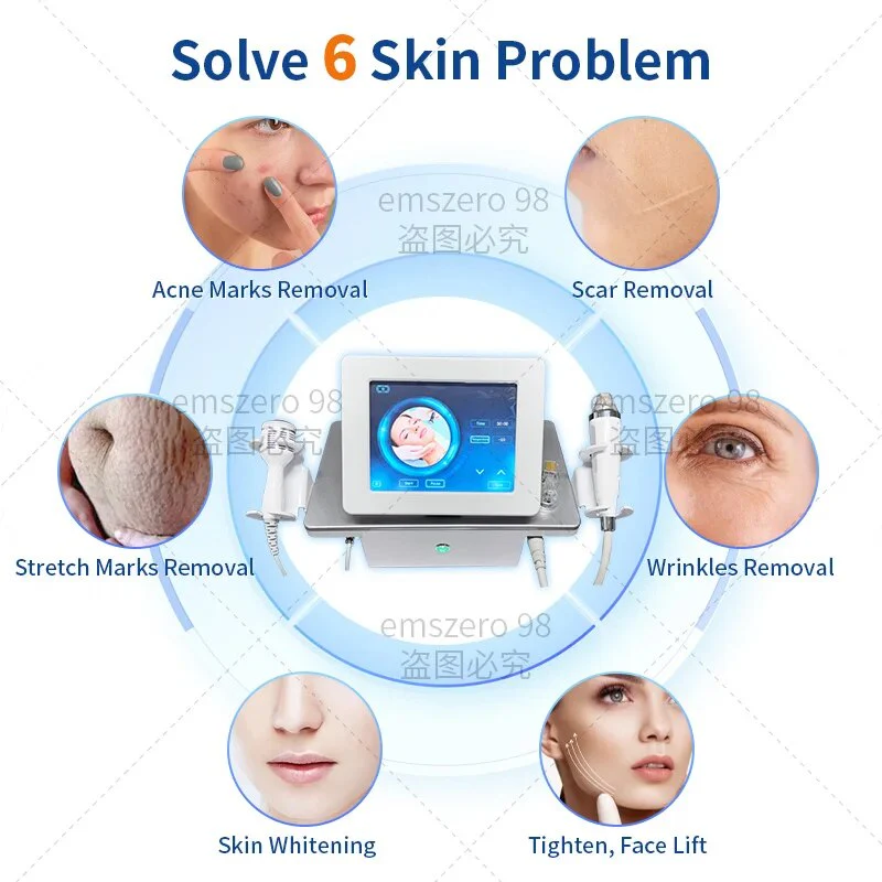 Ice Hammer Fractional RF Microneedling Machine Stretch Mark Removal Beauty Equipment Tighten Micro Needle Skin Machine - Image 3