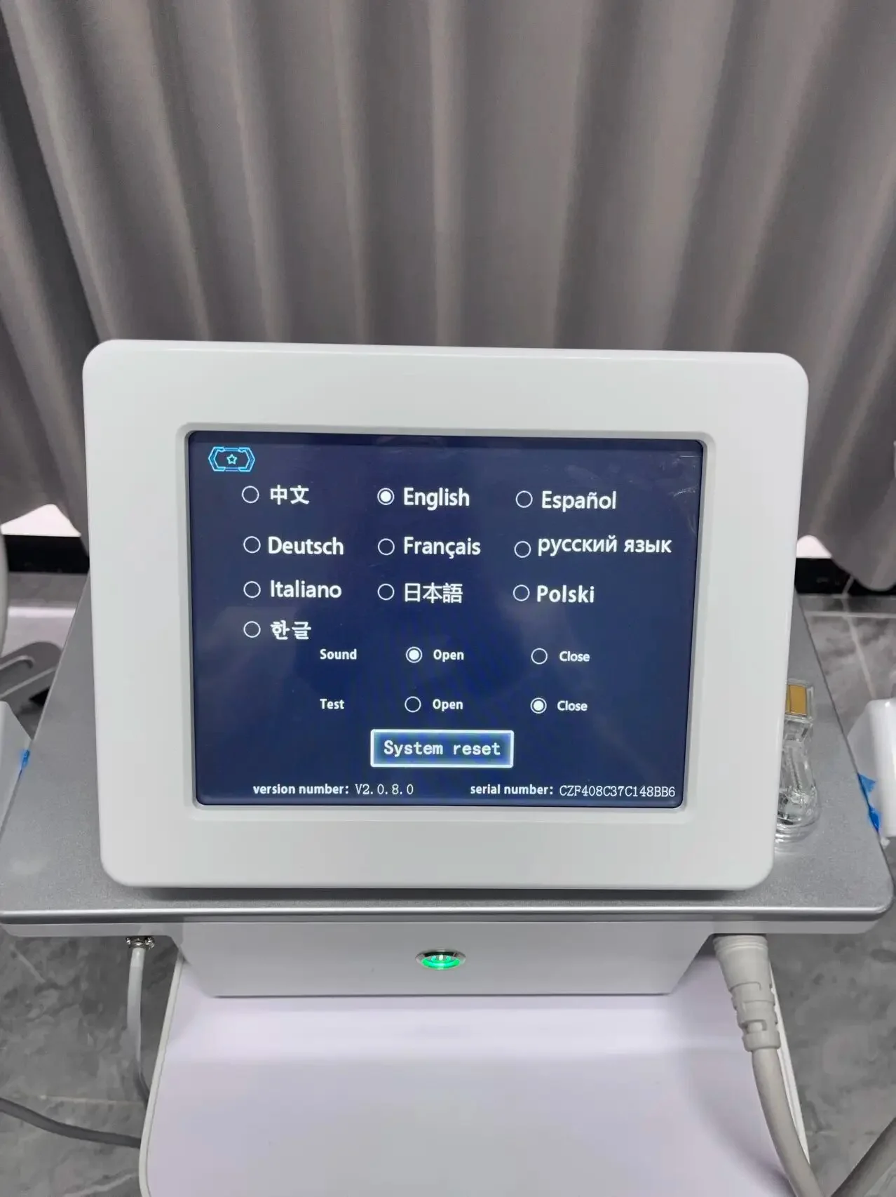 Ice Hammer Fractional RF Microneedling Machine Stretch Mark Removal Beauty Equipment Tighten Micro Needle Skin Machine - Image 6