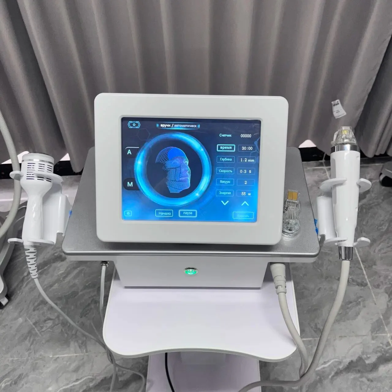 Ice Hammer Fractional RF Microneedling Machine Stretch Mark Removal Beauty Equipment Tighten Micro Needle Skin Machine - Image 8