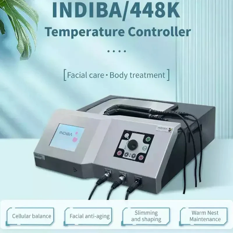 Indiba Activ Therapy 448K Rf CAP RES Body Fat Removal Slimming System Facial y Corporal Radiofrecuencia Tecar Therapy Machine - Image 2
