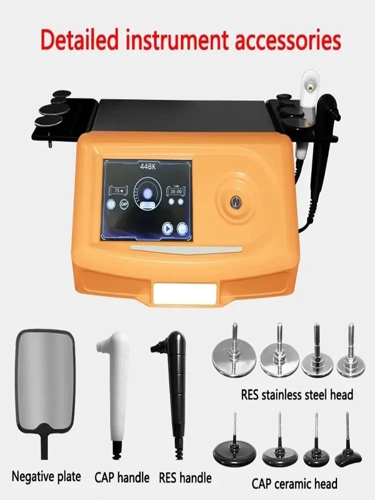 Indiba Activ Therapy Machine Treatment Tecar Sticker Facial Y Corporal Skin Care Face Lifting Deep Repair Beauty Weight Loss - Image 6