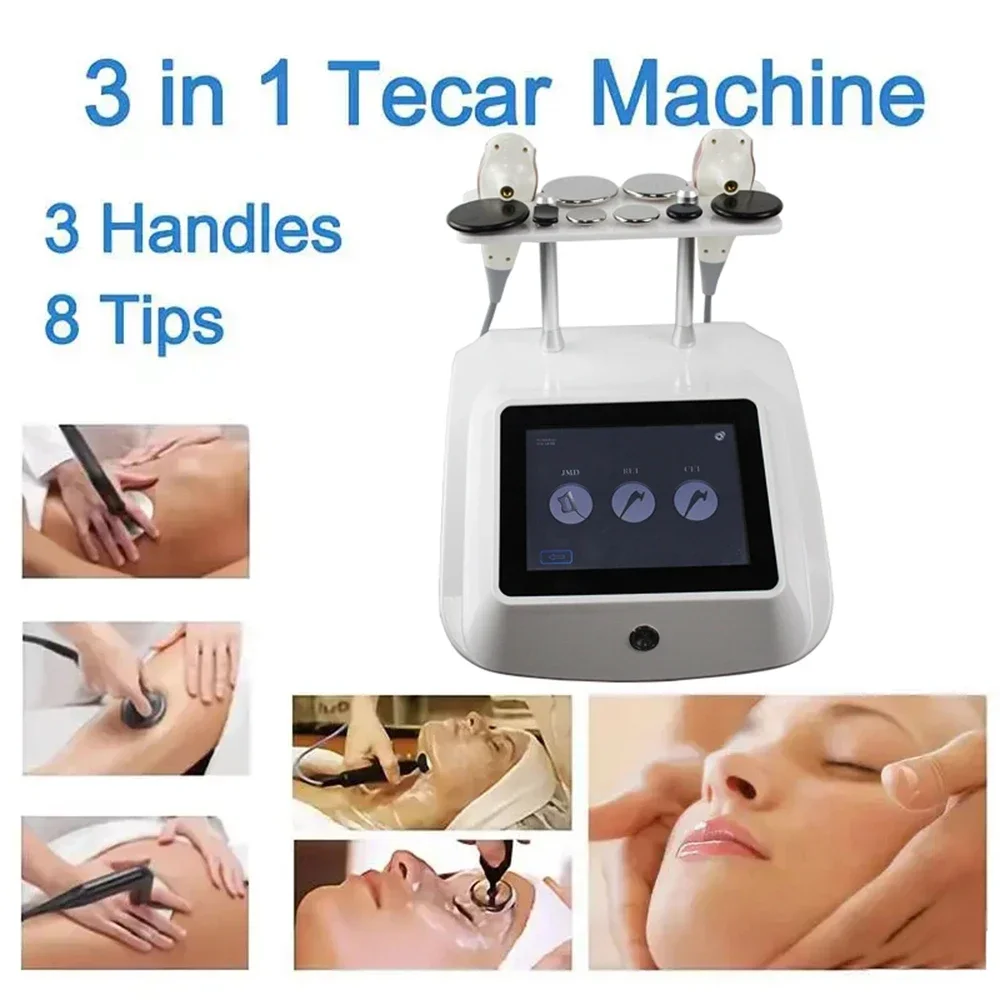 INDIBA Spain 448Khz CET RET Tecar Physical Therapy Machine Rf High Radio Frequency Diatermia Pro Loss Weight Health Care System - Image 3