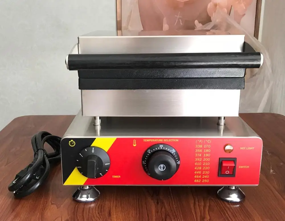 Industrial Waffle Stick Machine Lolly Waffle Makers Electric Waffle Machine Baker Leaff Waffle Baking Iron Cake Oven - Image 4