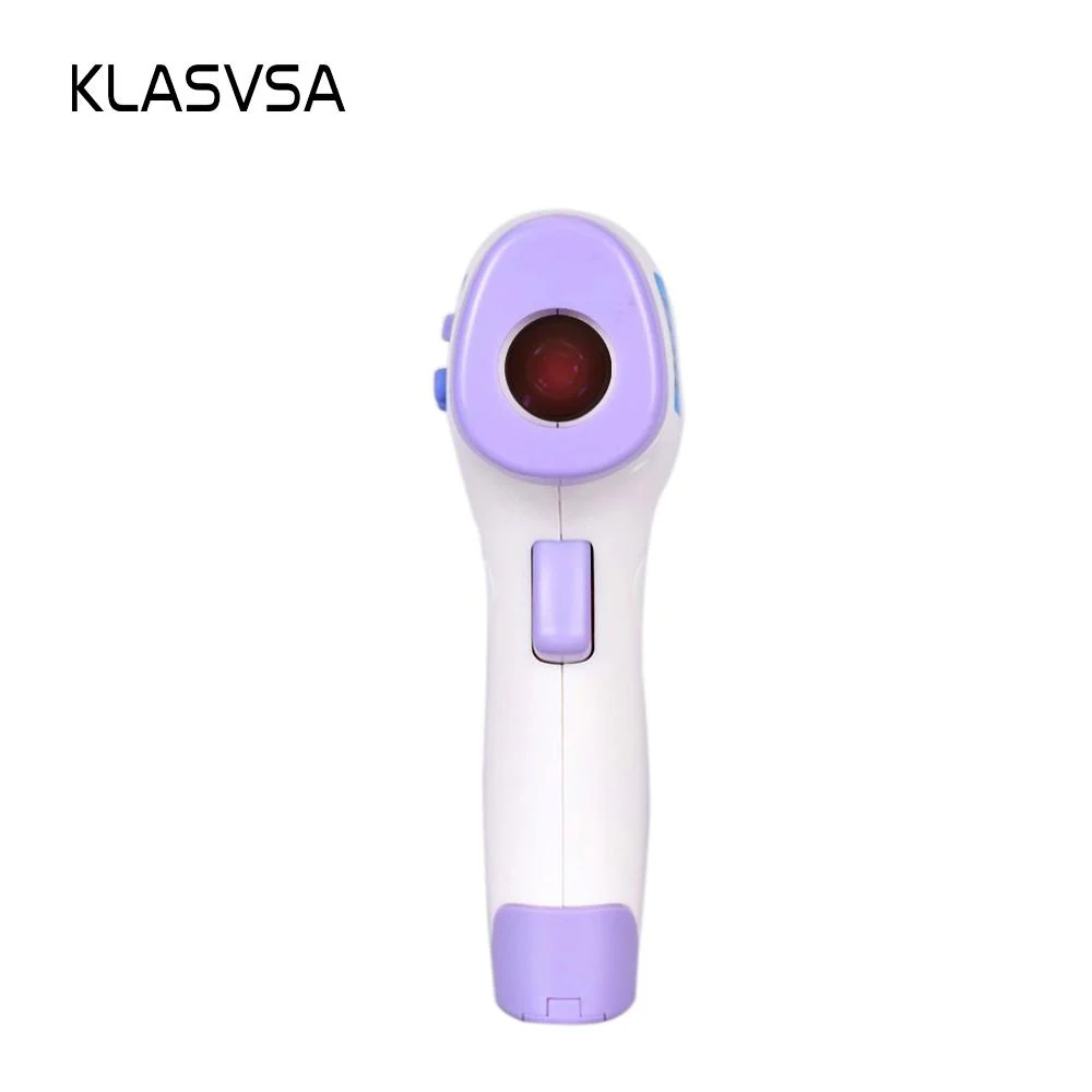 Infrared Digital LCD Baby Thermometer High Temperature Alarm Ear Forehead Non-contact IR Temperature Measurement Gun Pyrometer - Image 2