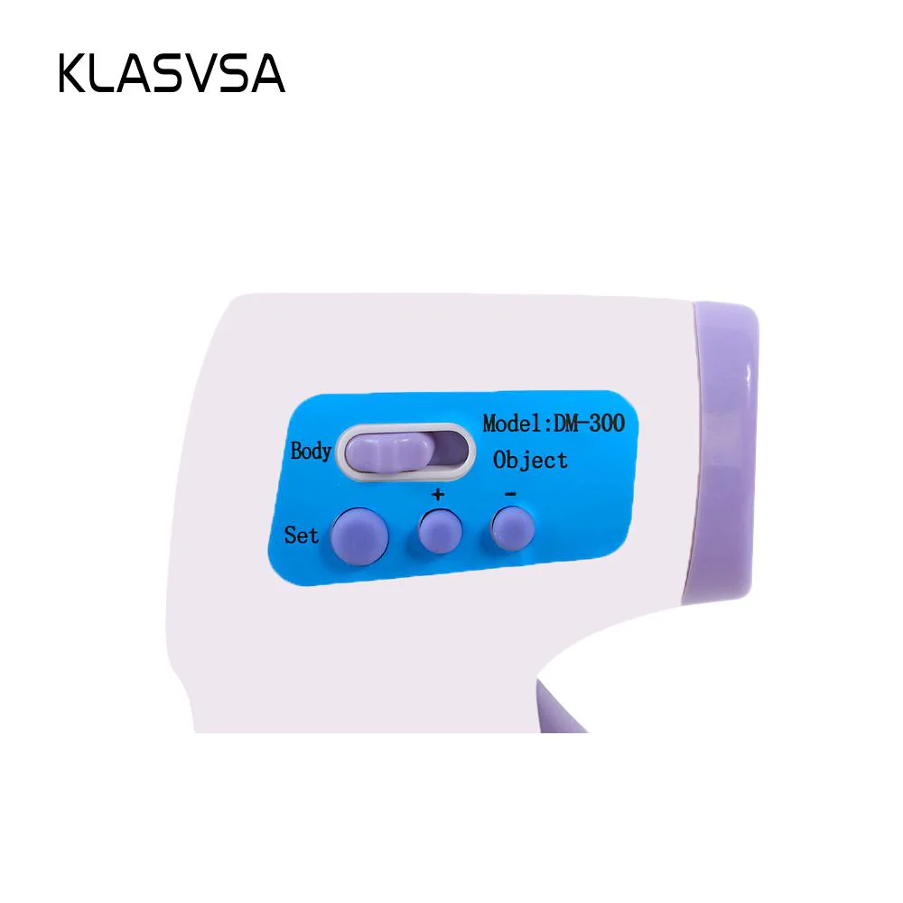 Infrared Digital LCD Baby Thermometer High Temperature Alarm Ear Forehead Non-contact IR Temperature Measurement Gun Pyrometer - Image 4