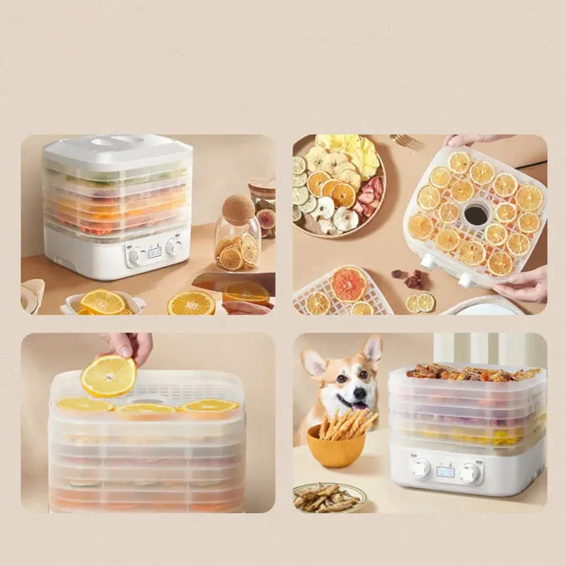 Intelligent Fruit Dryer Long Lasting Thermostatic Food Dehydrator Fruit Vegetable Meat Dehydrated Pet Snack Drying Machine - Image 4