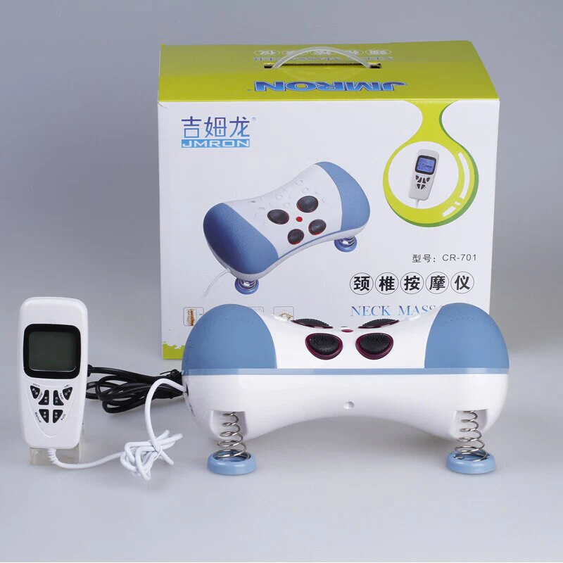 JMRON CR-701 Neck Traction Massager Electric Cervical Vertebra Massage Electronic Acupuncture Magnetic Therapy Heating Pillow - Image 3