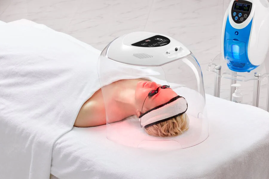 Korea O2toDerm LED Dome Light Therapy Oxygen Dome O2 To Derm Oxygen Facial System Hyperbaric Oxygen Jet Peel Spray Gun - Image 4