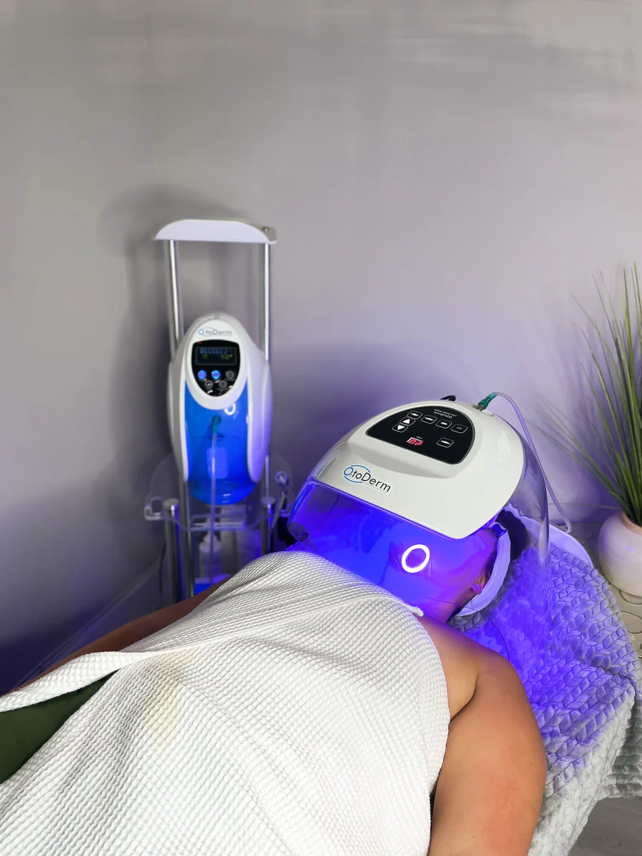 Korea O2toDerm LED Dome Light Therapy Oxygen Dome O2 To Derm Oxygen Facial System Hyperbaric Oxygen Jet Peel Spray Gun - Image 7