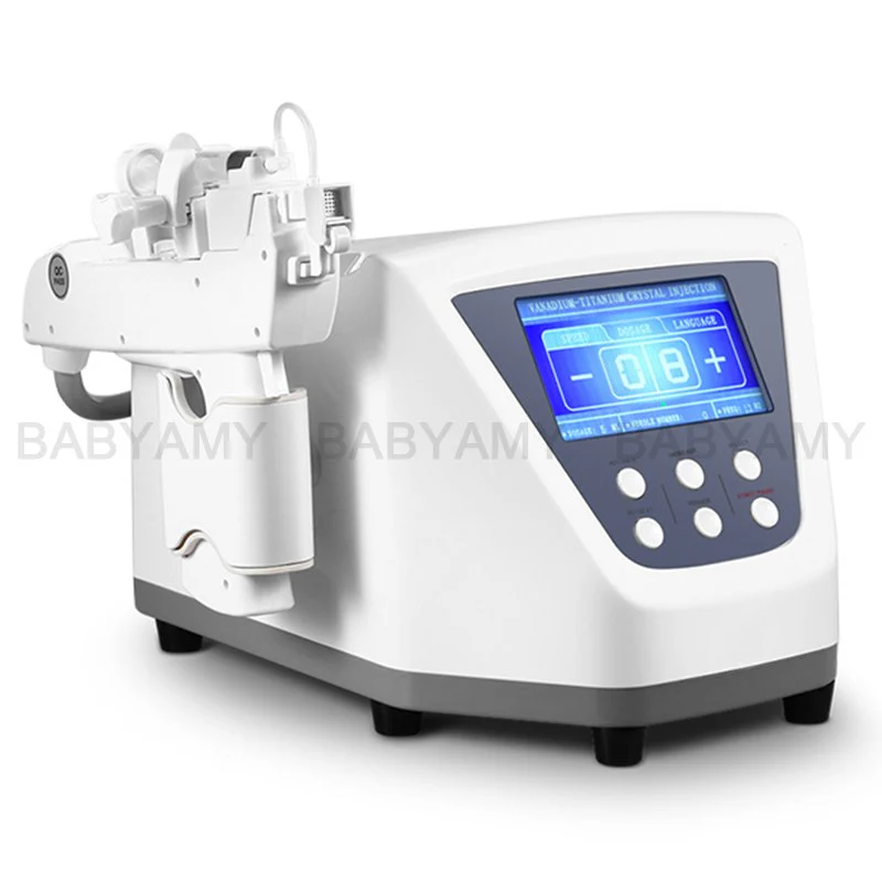 korea Vanadium Titanium Meso skin rejuvenation meso mesotherapy gun portable needle free mesotherapy machine