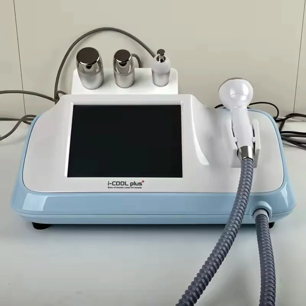 Korean i-Cool Plus Ultrasound Face Lift Beauty Device Deep Layer Anti-Aging Wrinkle Removal Skin Tightening Multifunction Machine - Image 5