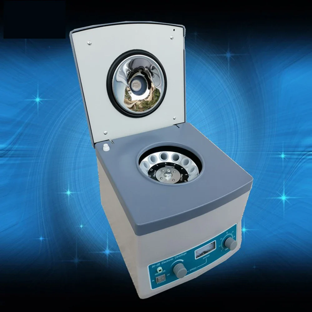 Laboratory Centrifuge 20ml*12pcs Tube Low Speed Plasma Serum prp 4000RPM Speed Adjustable Lab Medical Practice Seperate PRF - Image 3