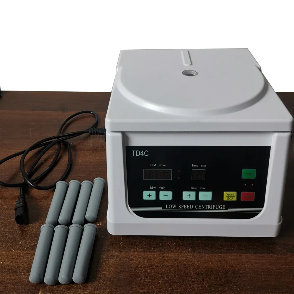 Laboratory Centrifuge TD4C Low Speed 4000rpm 2150xg Brushless Motor 5ml 7ml 10ml 15ml 20ml 50ml Plasma Serum PRP PRF Separate - Image 2