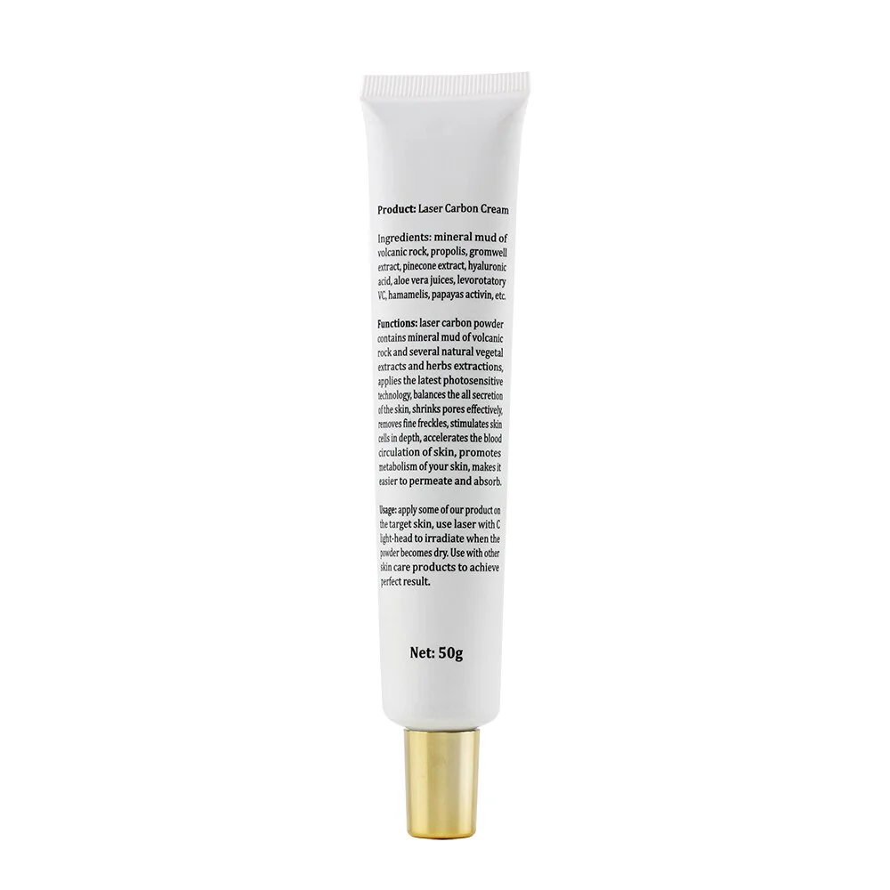 Laser Carbon Cream 3pcs/lot 50g  Laser Carbon Gel For beauty salon SPA Laser whitening Shrink pores Nd Yag Laser - Image 3