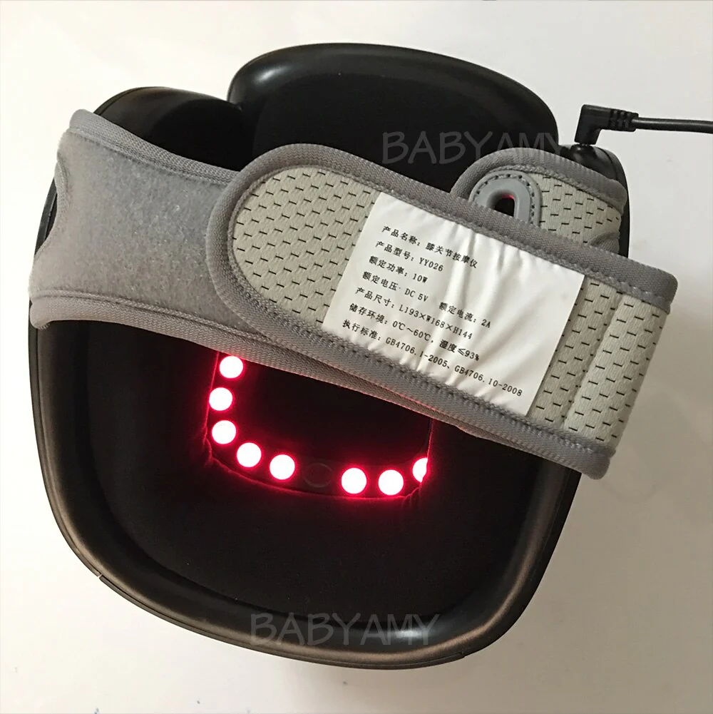 Laser Knee Massager Magnet Heating Moxibustion Knee Pain Physical Therapy Air Compression Massager for Rheumatoid Arthritis Care - Image 3