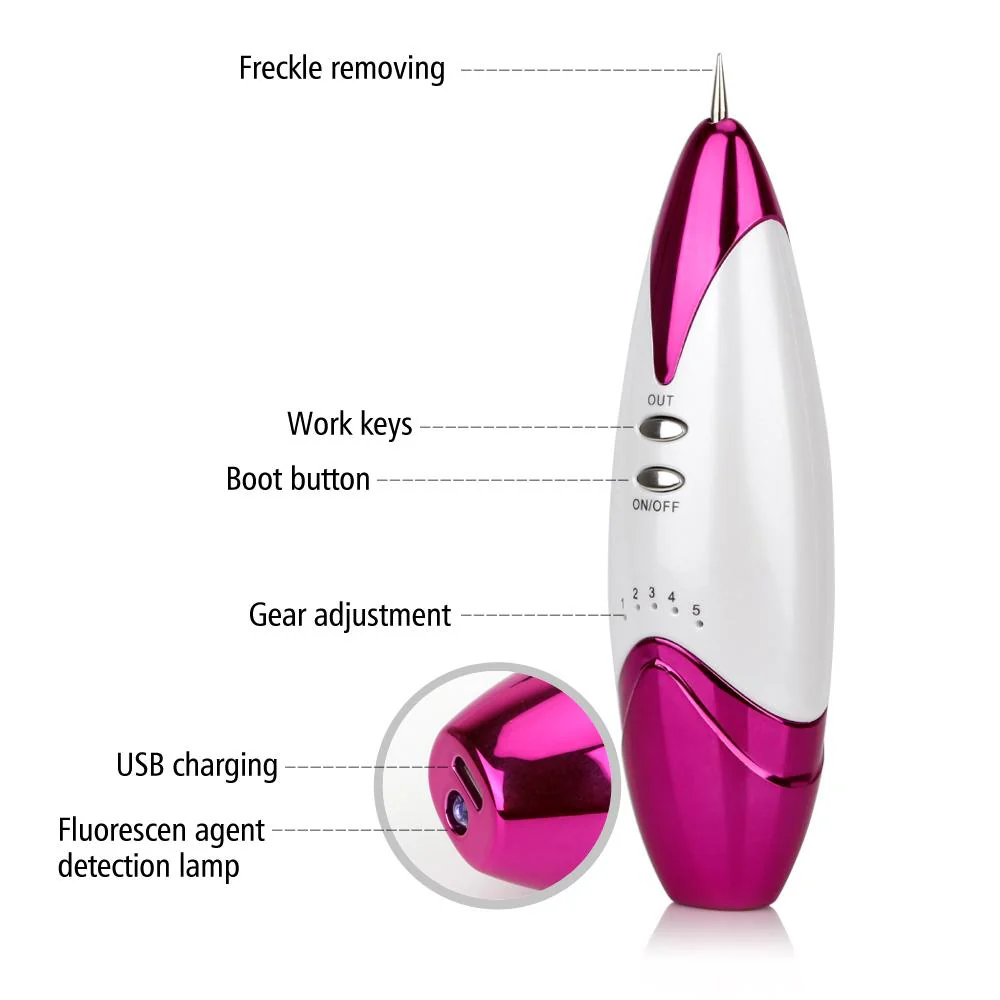 Laser Tattoo Spots And Freckle Removal Pen Replaceable Needles Beauty Instrument New Professional Portable Dot Mole Pen - Image 5